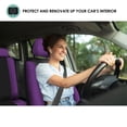 thumbnail image 3 of FH Group Universal Fit Car Seat Covers Flat Cloth, Split Benches for Cars, Auto, Trucks, SUV 3 Rows, 3 of 6