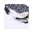 thumbnail image 4 of 1pc Black & White Polka Dot Pattern Hanging Cat Bed, Double-Sided Plus Velvet, Suitable For Small & Medium-Sized Cats In Iron Cages, 4 of 5