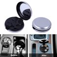 thumbnail image 4 of Coin Organizer with 7 Slots Large Capacity Built-in Mirror Compact Design Portable Travel Yen Coin Organizer Dispenser, 4 of 8