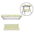 thumbnail image 4 of Feimier Garden Swing Canopy Seats Replacement Set 3 Seats Covers + Swing Canopy Cover, 4 of 10
