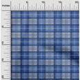 thumbnail image 1 of oneOone Georgette Viscose Fabric Madras Check Print Sewing Fabric BTY 42 Inch Wide, 1 of 3