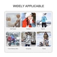 thumbnail image 3 of Men Heated Vest Winter Warm Heated Vest Heating Jacket Lightweight USB Electric Warm Clothes for Outdoor Running Cycling Biking Driving Hiking(Battery Not Included), 3 of 7