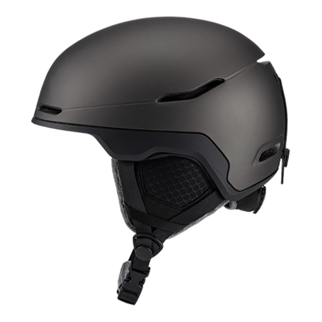 Flyflise Casque de Ski Sécuritaire pour Hommes / Femmes, Conçu pour les sports d'Hiver, avec une Conception Légère, Doublure en Mousse EPS Haute Densité, Coque en PC Épaissie et Intérieur en Velours Douillet. le Casque, Présenté dans une Couleur Foncée, Comprend une Sangle à Boucle ITW et un Ajustement Réglable, Idéal pour le Ski et le Planche à Neige.