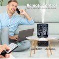 thumbnail image 2 of Sunfuny Essential Oil Diffuser, Aromatherapy Metal Oil Diffuser 400ml with Remote Control, Ultrasonic Aroma Diffuser Mini Air Humidifier Fragrance Vaporizer with 7 Color LED Light (Black Forest Iron), 2 of 7