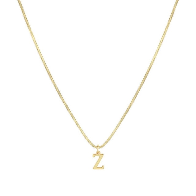 Add A Of To Your Everyday Look With This Initial Necklace Initial Dainty Necklace For Women