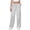 Grey, variant on ohmzyzo Wide Leg Sweatpants for Women High Waisted Baggy Sweat Track Pants Drawstring Casual Lounge Pants with Pockets