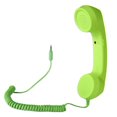 thumbnail image 1 of 3.5mm Classic Comfort Retro Phone Handset Speaker Phone Call Mic Receiver for  Android Phones, 1 of 5