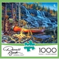 thumbnail image 1 of Buffalo Games Darrell Bush Waterfall Night 1000 Piece Jigsaw Puzzle, 1 of 5