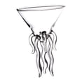 thumbnail image 2 of yuksok Gobelet en Verre Méduse Vaisselle de Boisson Transparent Gobelet Créatif Cadeaux, 2 of 9