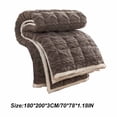 thumbnail image 3 of Zenithome Mattress Pad Thick Quilted Foldable Warm Pad For Bed Use​, 3 of 7