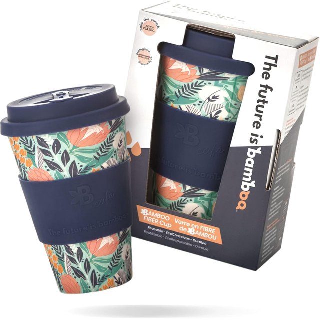 Wws-le Futur Est Bambou - Tasse en Fibre de Bambou,U2026 (Buisson de Sucre)