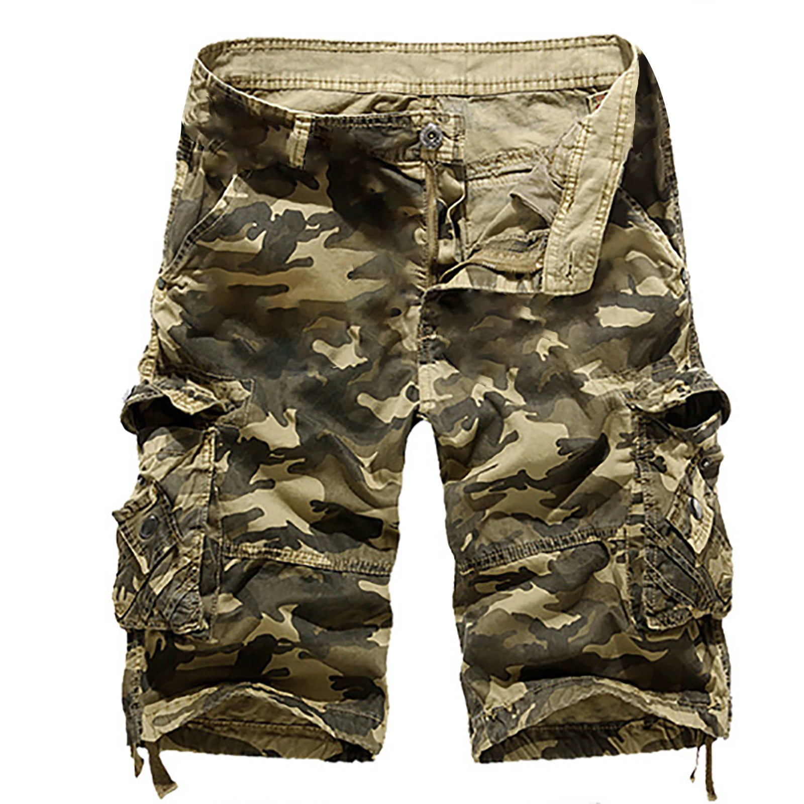 XZNGL Cargo Pants for Men Mens Shorts Multi Pocket Cargo Pants Loose Casual Pants Straight Leg Pants Casual Shorts for Men Mens Cargo Shorts Mens Shorts Casual Mens Pants Casual