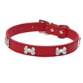 thumbnail image 1 of Collier pour Animal de Compagnie Mode Os en Métal Collier pour Chien Ajustable Collier pour Chat Collier pour Chiot, 1 of 8
