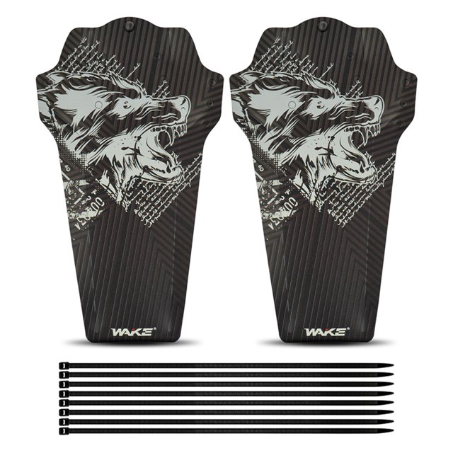 Amdohai 1 Pair Bicycle Tyre Tire Front Rear Mud Guards Set Mudguard Fenders Set Bike Mud Protection Guard