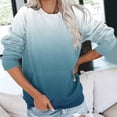 thumbnail image 4 of Meichang Sweat-Shirt pour Femmes Manches Longues Col Rond Ample Pull Mode Gris Léger Pull d'Automne avec Poche, 4 of 6