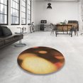 thumbnail image 4 of Ahgly Company Tapis Rectangulaire Lavable en Machine Intérieur Rouge Nuit, 5 Pieds x 7 Pieds, 4 of 7
