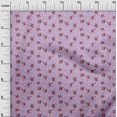 thumbnail image 2 of oneOone Cotton Cambric Fabric Leaves & Flower Floral Print Fabric BTY 56 Inch Wide, 2 of 4