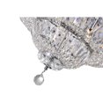 thumbnail image 4 of CWI Lighting Stefania 21 Light Bowl Flush Mount With Chrome Finish, 4 of 5