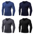 thumbnail image 3 of MesaSe Men‘s Athletic Compression Sport Running Long Sleeve T Shirt, 3 of 5
