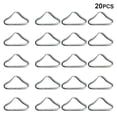 thumbnail image 1 of Lot de 20 Boucles de Trampolines en V Connecteur Multi-Usage Clip de Voyage pour Randonnée Chasse Escalade, 1 of 6
