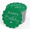 thumbnail image 4 of Inkdotpot Real Silver Foil Happy Birthday Tags Favor Hang Paper Tags 50 Pieces, 4 of 6
