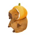 thumbnail image 3 of Tachiuwa Capybara Stuffed Toy Capybara Toy Animal Doll Capybara Stuffed Animal Decorative Orange and S, 3 of 9