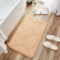thumbnail image 4 of Boovnll Bathroom Water Absorbing Door Mat Convenient Machine Wash Lightweight Fabric Quick Water Absorption Non Slip Floor Mat, 4 of 6