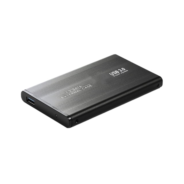 Enqiretly Disque Dur d'Ordinateur Portable 2 To Étanche et Résistant aux Rayures Sans Source d'Alimentation Externe Noir 2 To