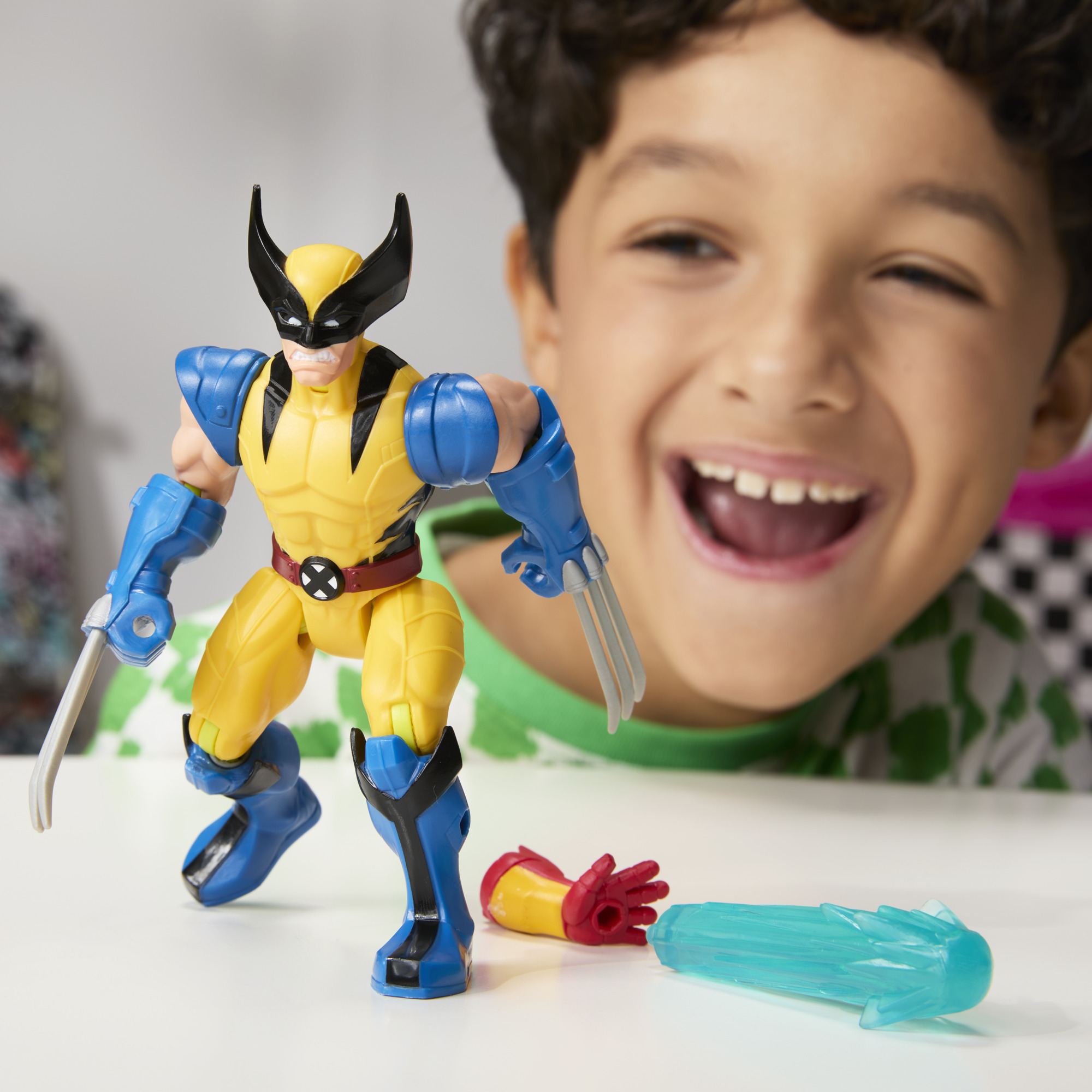 MixMashers Marvel Avengers, figurine Wolverine à mélanger et combiner (12 cm), jouets Avengers