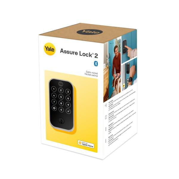 YALE ASSURE LOCK 2 BLUETOOTH TOUCHSCREEN SATIN NICKEL