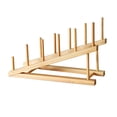 thumbnail image 2 of Rbaofujie Ladder Wooden Utensil Rack - Plates Cutting Board Drying Rack - Kitchen Countertop Display Rack - Cabinet Storage Rack - Can Hold Cups - Books - Plates Etc. Clearance Sale, 2 of 7