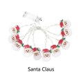 thumbnail image 4 of pitrice String Lights Santa Claus Hanging Lightweight Manuel Switch Bonhomme de Neige Light Special Design Réglable Décoration Fête Santa Claus, 4 of 6