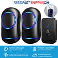thumbnail image 3 of Waterproof Wireless Door Bells 1000ft Long Range Plug in Home Cordless Doorbell, 3 of 5