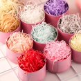 thumbnail image 2 of SNNROO 1 Pack  0.71oz Raffia Gift Box Filler  Creative Padding Grass For Birthday  Wedding  And Bridesmaid Gifts  Crinkle Cut Tissue Paper  Craft Shred Confetti Raffia Paper Filler For Ea, 2 of 7