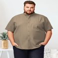 thumbnail image 1 of Men‘s Big & Tall Classic Fit Short Sleeve Signature Comfort Flex Shirt, 1 of 6