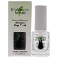 thumbnail image 1 of Natural Therapy Brilliant Top Coat by BioSource for Women - 0.4 oz Nail Treatment, 1 of 1