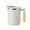 White, variant on Insulated Coffee Mug,Coffee Travel Mug Stainless Steel Mug with Lid and Handle - 450Ml Reusable Double Layer Insulated Thermal Mug for Home - Office and Travel Coffee Mug Breakfast Cups