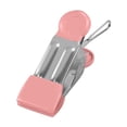 thumbnail image 2 of Home Savings and Storage Items Clearance!Pcksrro Dipped Plastic Pants Clip Seamless Drying Stainless Steel Pants Rack Windproof Small Clip Fixed Clothes Clip Household Strong Metal Clothes Drying, 2 of 3