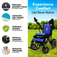 thumbnail image 3 of MAJESTIC IQ-8000 New Remote & Joystick Controlled Mobility Aid Lightweight Foldable Electric Wheelchair, 3 of 5