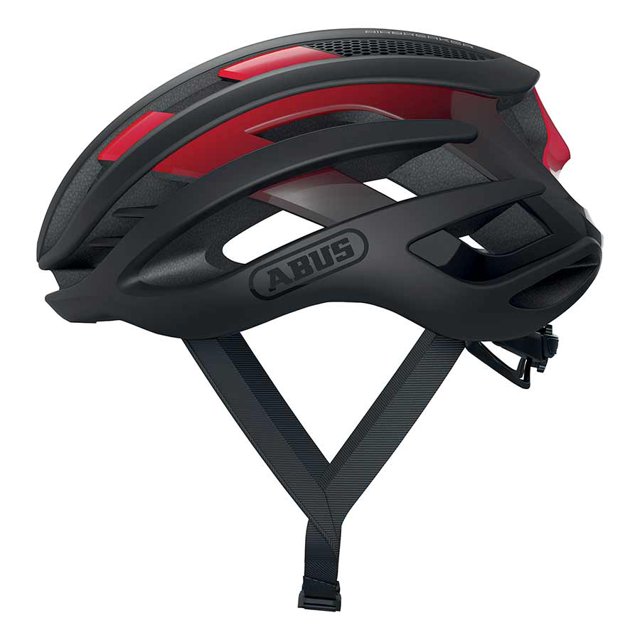 Casque, Noir/Rouge, G, 59 - 61cm