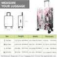 thumbnail image 5 of Travel Luggage Cover Suitcase Protector Fits 18-32 Inch Luggage Wheel Covers Patterned Travel Related Items Flower Luggage Protector Elastic Luggage Anti-scratch Suitcase Cover L, 5 of 5