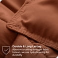 thumbnail image 4 of Bare Home Goose Down Alternative Comforter Set - 3 Piece Set - Full/Double, Terracotta, 4 of 7