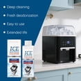 thumbnail image 1 of Active Ice Maker Cleaner and Descaler – 237ml Bottle for Countertop, Portable, Built-in & Commercial Machines, Removes Scale & Odors for Fresh-Tasting Ice, 1 of 9