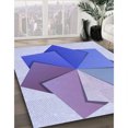 thumbnail image 3 of Ahgly Company Tapis d'Intérieur Lavables en Machine pour la Zone de Pervenche, 2' x 3', 3 of 7