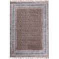 thumbnail image 1 of Casavani Geometric Eco friendly Outdoor Mat, Brown 10x16 Ft, 1 of 6