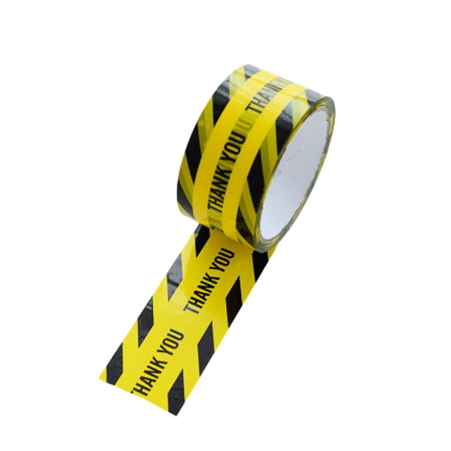Decodeary Eye-Catching And Long-Lasting Decoration Warning Tapes For All Occasions WARNING 1Set