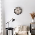 thumbnail image 3 of Horloge murale Home Trends 16 "gris délavé, 3 of 4