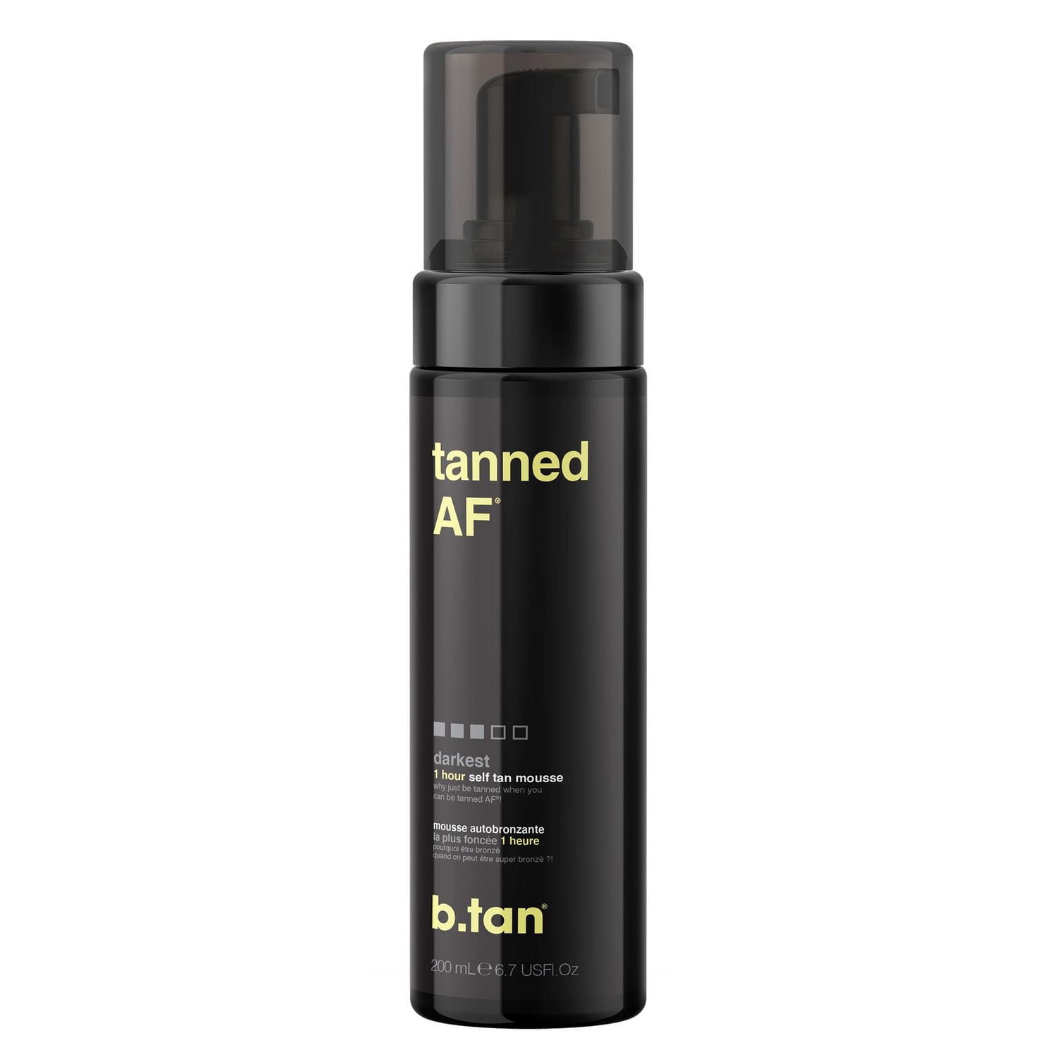 B.Tan Tanned AF 1 Hour Express Self Tan Mousse 6.7 fl oz