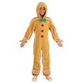 thumbnail image 1 of Gingerbread Man Onesie Kid's Costume, 1 of 4