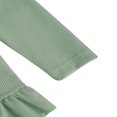 thumbnail image 4 of Maillot de Bain à Manches Longues pour Bébé Fille, Haut anti-UV à Volants avec Fermeture Éclair, 4 of 6